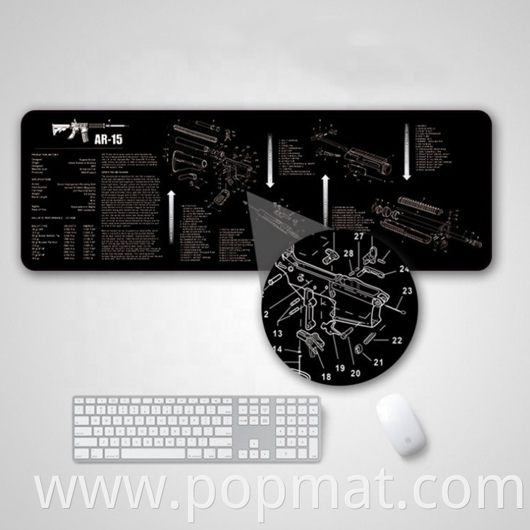 Promotional cheap gaming mouse pad custom rubber printed mouse pad
